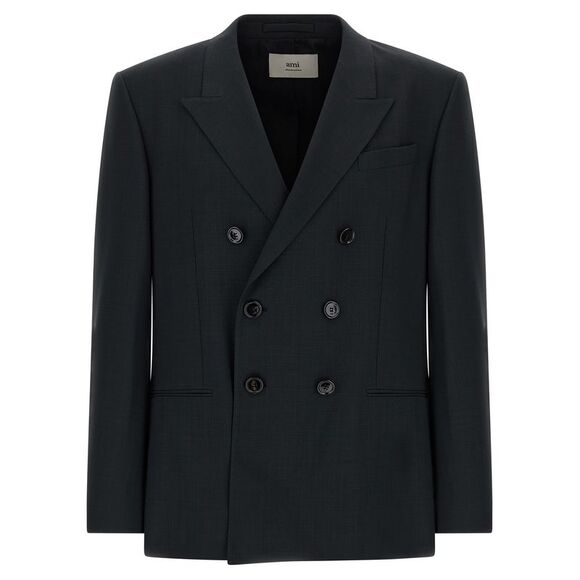 Ami Paris Men Wool Blazer